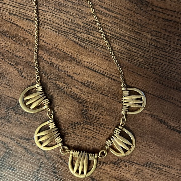 J.Crew Gold Statement Necklace - Picture 7 of 8